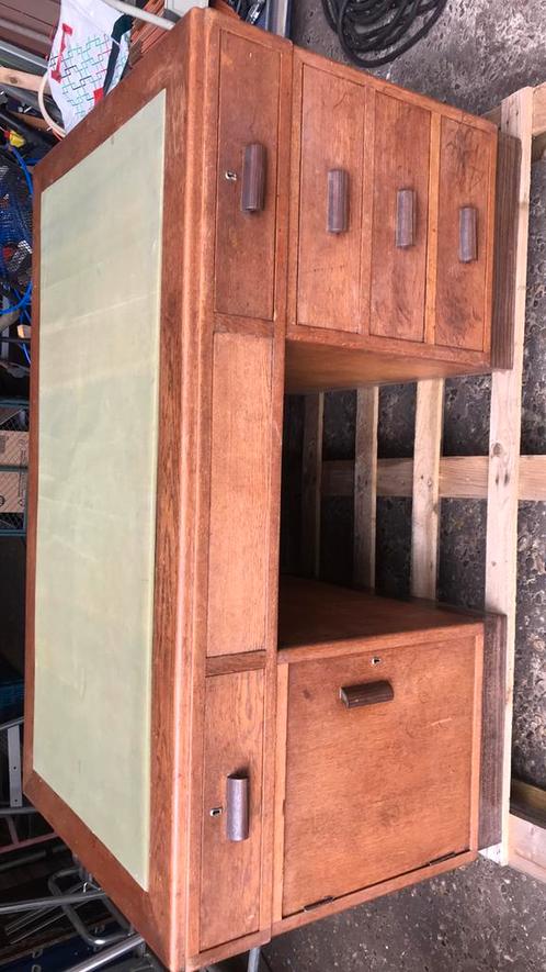 Antiek bureau Amsterdamse school, Antiek en Kunst, Antiek | Kantoor en Zakelijk, Ophalen