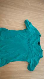 Anna Scott trendy shirt M, Ophalen of Verzenden, Zo goed als nieuw, Groen, Korte mouw