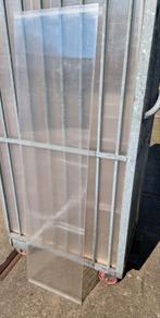 90 Kanaalplaatjes kunststof 6mm 36x144cm polycarbonaatplaten, Ophalen, Polycarbonaat, Gebruikt, Plastic