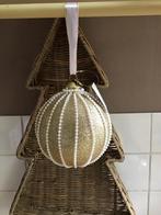 Riviera Maison Kerstbal met Parels goud nieuw, Ophalen of Verzenden, Nieuw