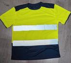 Werk t-shirt met reflectie - Veiligheidskleding, Onbekend, Geel, Nieuw, Overige maten