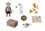 Playmobil - Viking met schat (5371), Ophalen of Verzenden, Zo goed als nieuw, Complete set