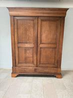 Antieke Louis Philippe Kast - 5 Planken, 2 Lades, Antiek en Kunst, Ophalen