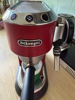 DeLonghi Dedica EC680 (rood) espressoapparaat, Witgoed en Apparatuur, Koffiezetapparaten, Ophalen, Gebruikt, Espresso apparaat