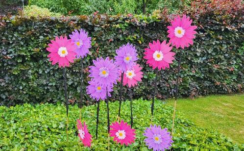 Straatversiering Flower Power windmolenbloemen, Hobby en Vrije tijd, Feestartikelen, Zo goed als nieuw, Ophalen
