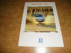 brochure Peugeot Partner VTC modellen 2001, Ophalen of Verzenden, Nieuw, Overige merken