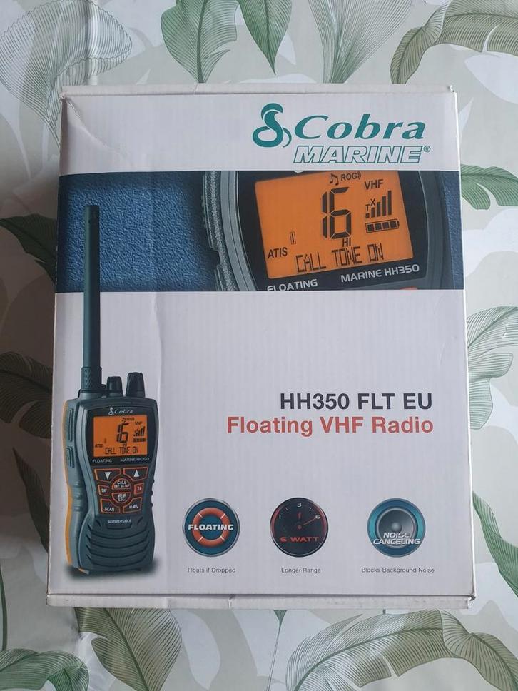 Nieuwe Cobra Marine HH350 FLT EU Floating VHF Radio tekoop., Watersport en Boten, Navigatiemiddelen en Scheepselektronica, Nieuw