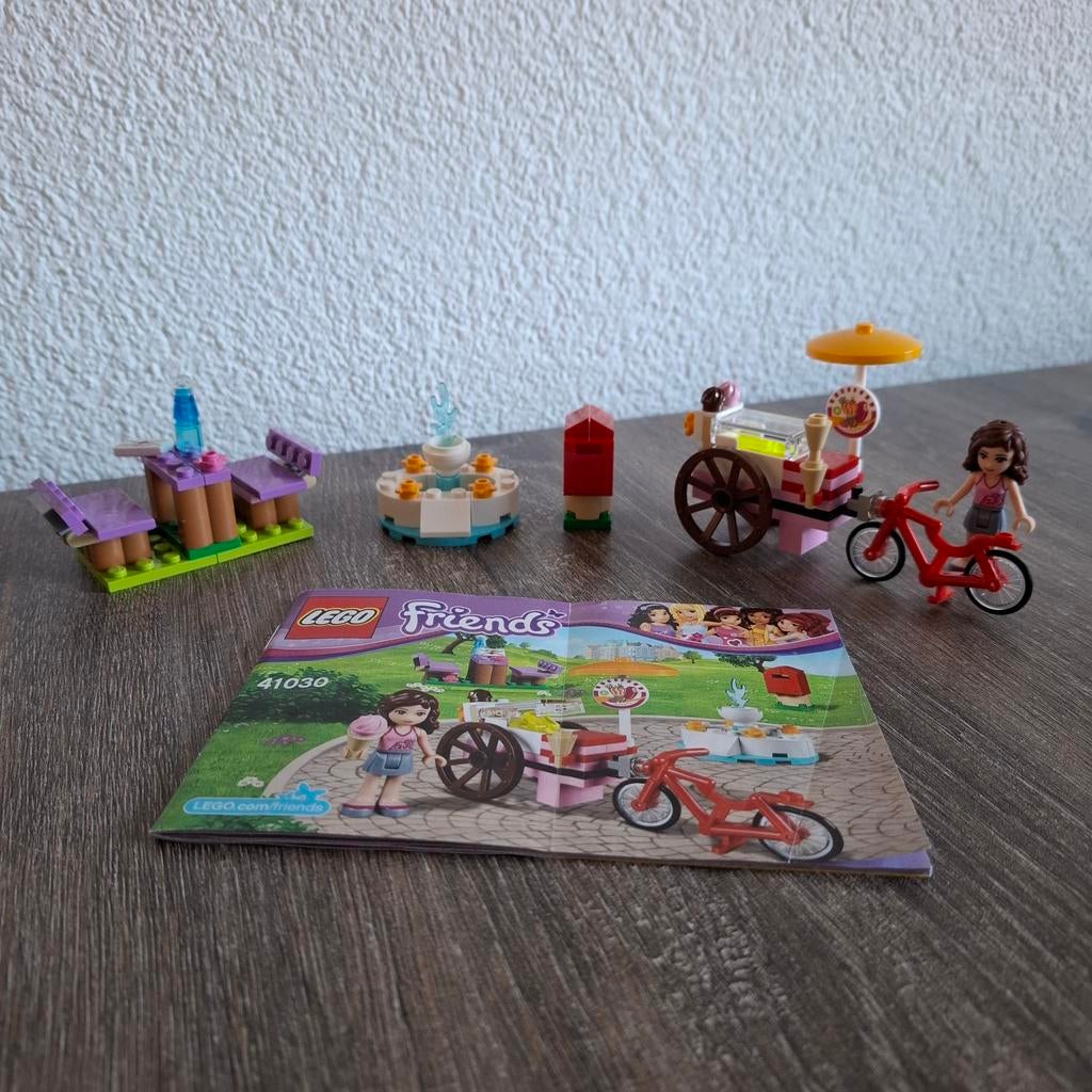 Lego Friends 41030 Olivia's ijskar., Ophalen of Verzenden, Zo goed als nieuw, Lego