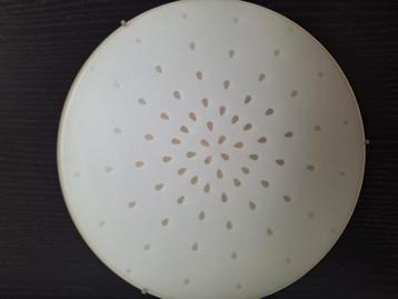 Plafondlamp glas  beschikbaar voor biedingen