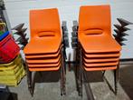 Stoelen. stapelstoelen. 10 stuks. Met armleuning, Huis en Inrichting, Stoelen, Ophalen, Gebruikt, Overige kleuren, Metaal
