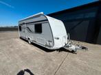 Tabbert da vinci 540e 2025 luifel/fietsendrag/enkele bedden, Caravans en Kamperen, Tabbert, Bedrijf, 5 tot 6 meter, Schokbreker