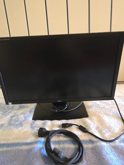 Iiyama monitor 24 ", Computers en Software, Monitoren, Zo goed als nieuw, 60 Hz of minder, DVI, HDMI, VGA, Gaming, Ingebouwde speakers