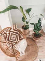 Rotan fauteuls rond, Minder dan 75 cm, Riet of Rotan, Ophalen of Verzenden, Zo goed als nieuw