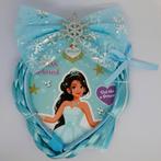 Nieuw ! Blauwe Frozen Elsa Vlecht Diadeem + IJsvlok En Tule, Ophalen of Verzenden, Nieuw, Meisje