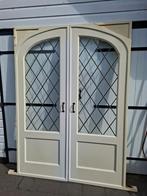 Ensuite deuren met glas is lood, Doe-het-zelf en Verbouw, Deuren en Horren, Ophalen, Gebruikt, 80 tot 100 cm, 215 cm of meer