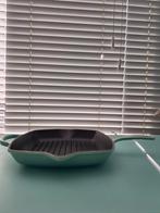 Creuset, grill pan 26cm Nieuw/zgan, Ophalen of Verzenden, Zo goed als nieuw, Gietijzer, Koekenpan of Braadpan
