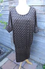 Jurk bruin/ zwart Essentiel mt 4 (XL) Vaste prijs, Zwart, Maat 46/48 (XL) of groter, Ophalen of Verzenden, Zo goed als nieuw