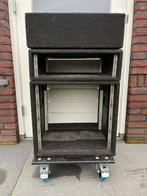 19”  rack gestoffeerd binnenrack 10 he + 3 he + opbergbak, Ophalen, Zo goed als nieuw, Overige instrumenten