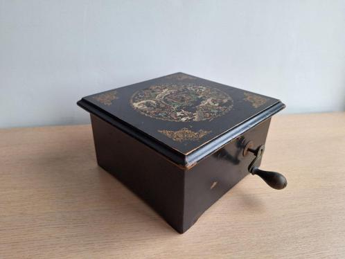 Symphonion muziekdoos, Antiek en Kunst, Curiosa en Brocante, Verzenden