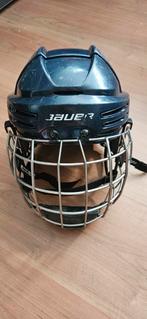 Bauer Reakt 75 IJshockey Helm met Rooster, Ophalen of Verzenden, Gebruikt, Bescherming