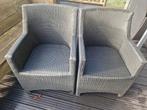 4 tuinstoelen met tafel, Tuin en Terras, Tuinsets en Loungesets, 4 zitplaatsen, Gebruikt, Ophalen of Verzenden, Rvs