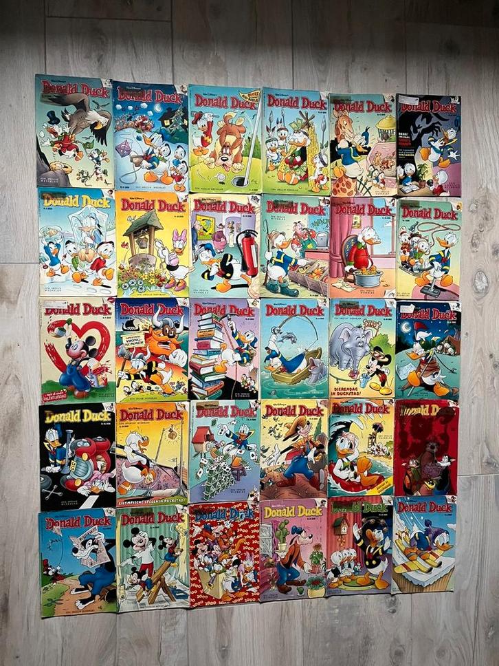 Grote partij Donald Duck stripbladen - 185 stuks, Boeken, Stripboeken, Gelezen, Meerdere stripboeken, Ophalen