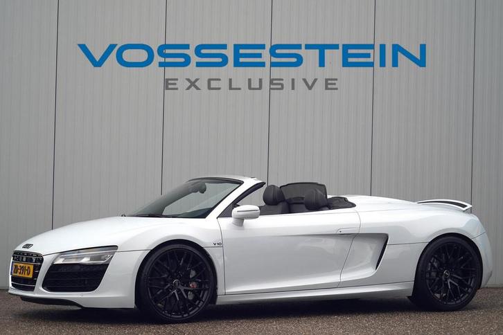 Audi R8 Spyder 5.2 FSI quattro S-Tronic 525pk / B&O / Cerami, Auto's, Audi, Bedrijf, Te koop, R8, 4x4, ABS, Airbags, Airconditioning