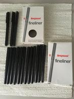 Fineliner kleur zwart met metalen punt bruynzeel 15 stuks, Diversen, Schrijfwaren, Nieuw, Ophalen of Verzenden