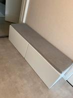 Lage kastbank met lades (2 stuks), Huis en Inrichting, Ophalen of Verzenden, Zo goed als nieuw