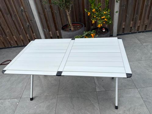 Camping roltafel, Caravans en Kamperen, Kampeermeubelen, Zo goed als nieuw, Campingtafel, Ophalen