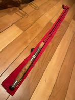 Jan schreiner Fairplay 16 grams graphite spinhengel 220cm, Ophalen of Verzenden, Zo goed als nieuw, Werphengel