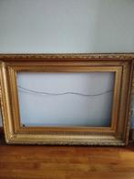 Antieke schilderijlijst bladgoud, Antiek en Kunst, Ophalen, Rechthoekig, Minder dan 50 cm
