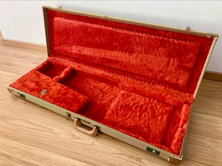 Fender Stratocaster vintage tweed case Excelsior USA  Cheney, Muziek en Instrumenten, Behuizingen en Koffers, Zo goed als nieuw