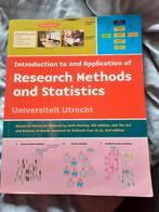 Research methods and statistics (Universiteit Utrecht), Boeken, Ophalen of Verzenden, Zo goed als nieuw