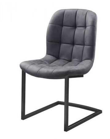 Eetkamerstoel Savannah stof soft antraciet | Webshop beschikbaar voor biedingen