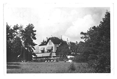 953243	Doorwerth	Gld Hotel	Hoog Doorwerth Restaurant	1949	Ge, Verzamelen, Ansichtkaarten | Nederland, Gelopen, Gelderland, 1940 tot 1960