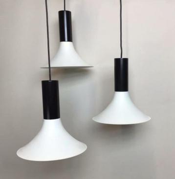 Mooie vintage hanglamp, 3 delige uitvoering beschikbaar voor biedingen