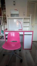 Bureau maxi ikea, Huis en Inrichting, Bureaus, Ophalen, Met wielen, Zo goed als nieuw, Bureau
