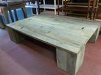 Gerecyclede massief elmhouten salontafel, 110x150cm!!