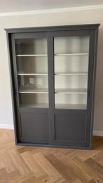 Vince schuifdeurkast buffetkast grijs, Ophalen, Zo goed als nieuw, 25 tot 50 cm, Minder dan 100 cm