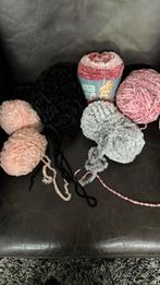 6 bijzondere bollen wol, Nieuw, Breien of Haken, Wol of Garen, Ophalen of Verzenden