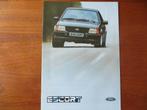 Ford Escort (juli 1985) met bijlage technische specificatie, Ophalen of Verzenden, Nieuw, Ford