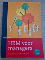 HRM voor managers - Manders & Biemans, Ophalen of Verzenden, Zo goed als nieuw, Personeel en Organisatie, Frank Manders en Petra Biemans