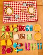 TE KOOP: Play-Doh picknick speelset ZGAN, Ophalen of Verzenden, Zo goed als nieuw, Knutselen