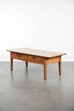Antieke Franse salontafel gemaakt van vruchtenbomenhout, Antiek en Kunst, Ophalen