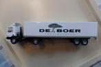 DAF trekker/oplegger De Boer Lion Toys, Verzenden, Zo goed als nieuw, Bus of Vrachtwagen, Lion Toys