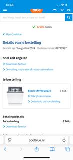 Bosch Inbouw Vaatwasser - Perfect voor uw keuken!, Witgoed en Apparatuur, Vaatwasmachines, Ophalen, Gebruikt, Energieklasse A of zuiniger