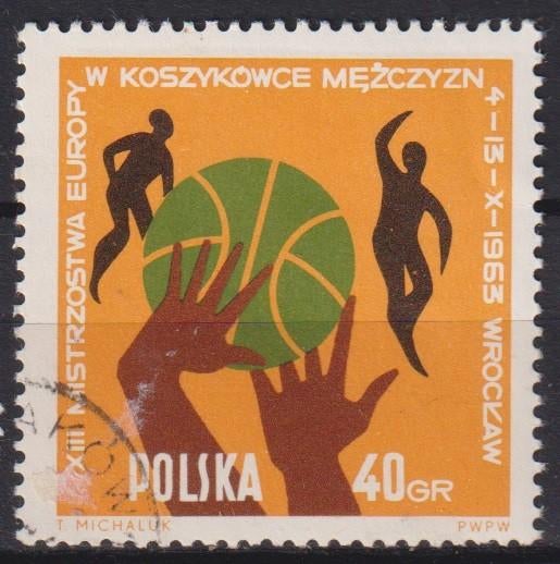 Polen 1965 EK Volleybal, Verzenden, Gestempeld, Sport