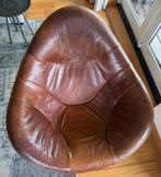 Hidde fauteuil = Draaistoel - Lounge - Design - Yak Leer, Ophalen, Gebruikt, 75 tot 100 cm, 75 tot 100 cm