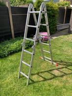 Opvouwbare ladder, Doe-het-zelf en Verbouw, Ladders en Trappen, Ophalen, Gebruikt, Ladder, Opvouwbaar of Inschuifbaar